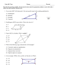 9 Unit 6 Test Honors