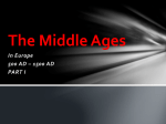 The Middle Ages