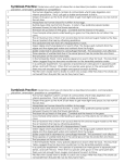 Symbiosis Practice: Determine what type of interaction is described