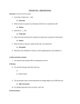 Semester One – Organelle Review Directions: Circle the correct