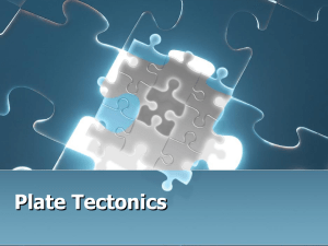 Plate Tectonics - Helena High School