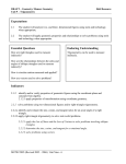 Expectations Essential Questions Enduring Understanding Indicators