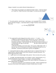 Charge, Coulomb`s Law and the Electric Field problem set