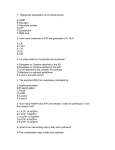 1. Triglyceride degradation is not influenced by: A cAMP B Glucagon