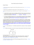 Science Math Exam Review Worksheet 1 Energy Problems: 1. What