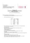 Assignment 02 Computational Proteomics and Metabolomics