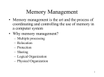 Memory Management