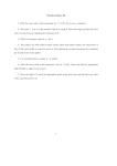 Practice Exam #2 1. Find the exact value of the expression cos−1(−1