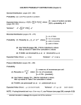 DISCRETE PROBABILITY DISTRIBUTIONS (Chapter 6)