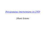 Percutaneous interventions in CHD [1]Shunt lesions