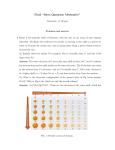 Final “Intro Quantum Mechanics”