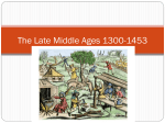 The Middle Ages - Mr. Gonzalez`s History Classes