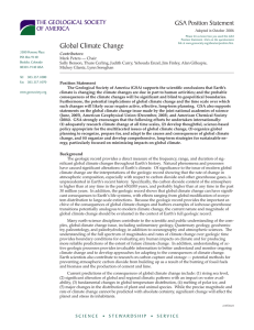 Global Climate Change