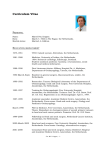 Curriculum Vitae - Ruysdael Clinics