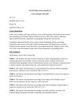 Syllabus - King William County Public Schools