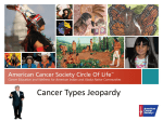 Cancer Types/Journey Game