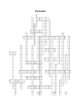 Economics - Crossword Labs