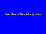 Overview of Graphics Systems