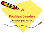 Factitious Disorders