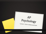 Abnormal Psychology