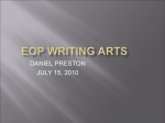 EOP WRITING ARTS