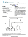 LM384 5W Audio Power Amplifier