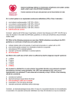 Q1. In which patient is an implantable cardioverter defibrillator (ICD