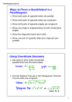 Parallelograms (part 2)