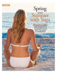 spring into summer with yoga