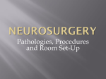 Neurosurgery Room Set-up