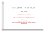 data mining - Department of Information Technology