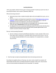 Learning Outcomes “If I`m your student, what do I have to do to