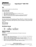 SuperQuant™ HBV PCR - National Genetics Institute