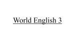 World English 3