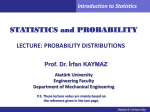 STATISTICS and PROBABILITY