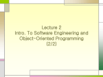 Introduction to Object Oriented Programming (OOP)