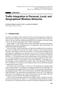 R. Bruno, M. Conti, E. Gregori, “Traffic Integration in Personal, Local