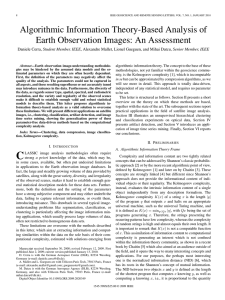 Algorithmic Information Theory-Based Analysis of Earth