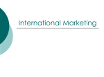 International Marketing