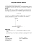 Energy in SHM - Ryerson Department of Physics