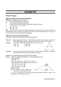 CO-ORDINATE GEOMETRY