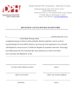 Hepatitis B Vaccination Declination Form