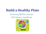 Build a Healthy Plate - Bensalem School District