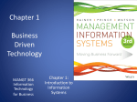 Chapter 1 Business Driven Technology