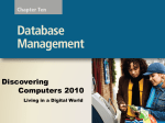 Database Management Systems