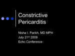 7/09 Pericardial Constriction