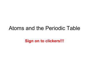 Atomic number