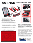 SST-450 Surge Suppressor Tester