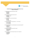 1 Certified Paraoptometric Assistant (CPOA) Review Course Sample