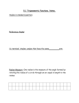 Section 5.1.Angles and Their Measure